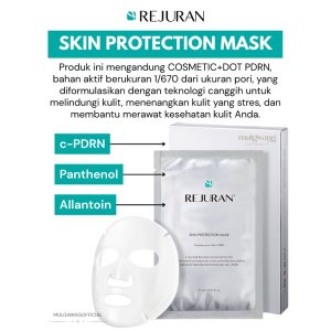 REJURAN TURNOVER MASK 1 BOX isi 5 pcs DAN REJURAN PROTECTION MASK 1 BOX Isi 5 pcs