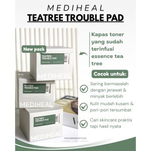 MEDIHEAL TONER  PAD TEA TREE NEW PACKAGING