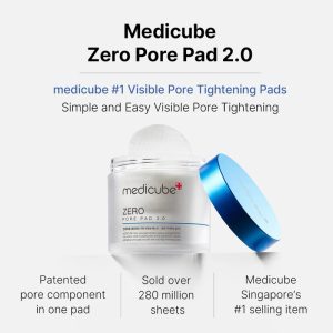MEDICUBE Toner Pads Zero Pore 2.0