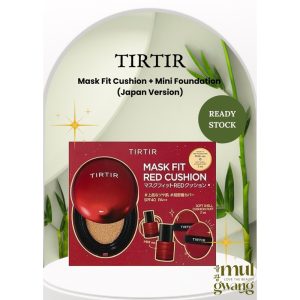 TIRTIR RED MASK FIT CUSHION  + MINI FOUNDATION + 2ea PUFF SPECIAL SET